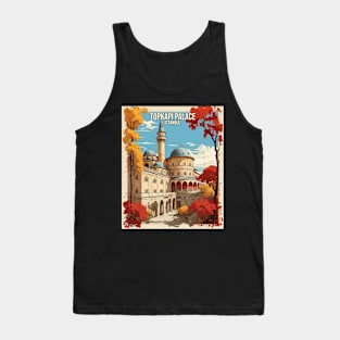 Topkapi Palace Turkey Vintage Retro Travel Tourism Tank Top